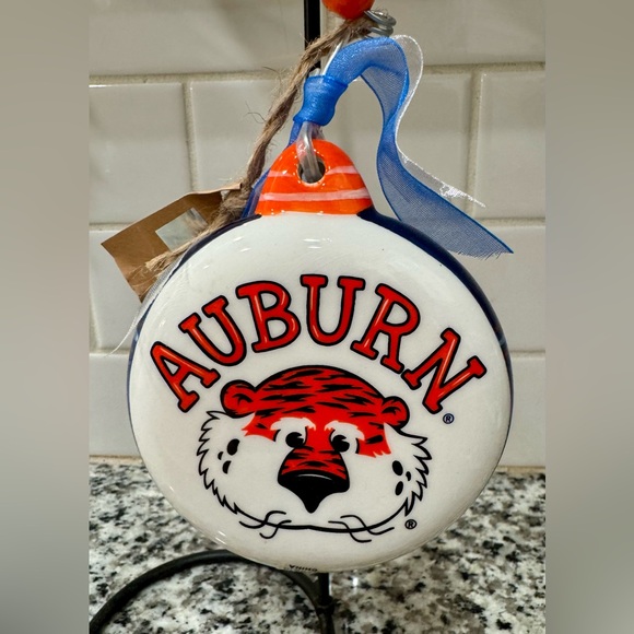 Glory Haus Auburn Hand Painted Ceramic Ornament NWT - Picture 5 of 6